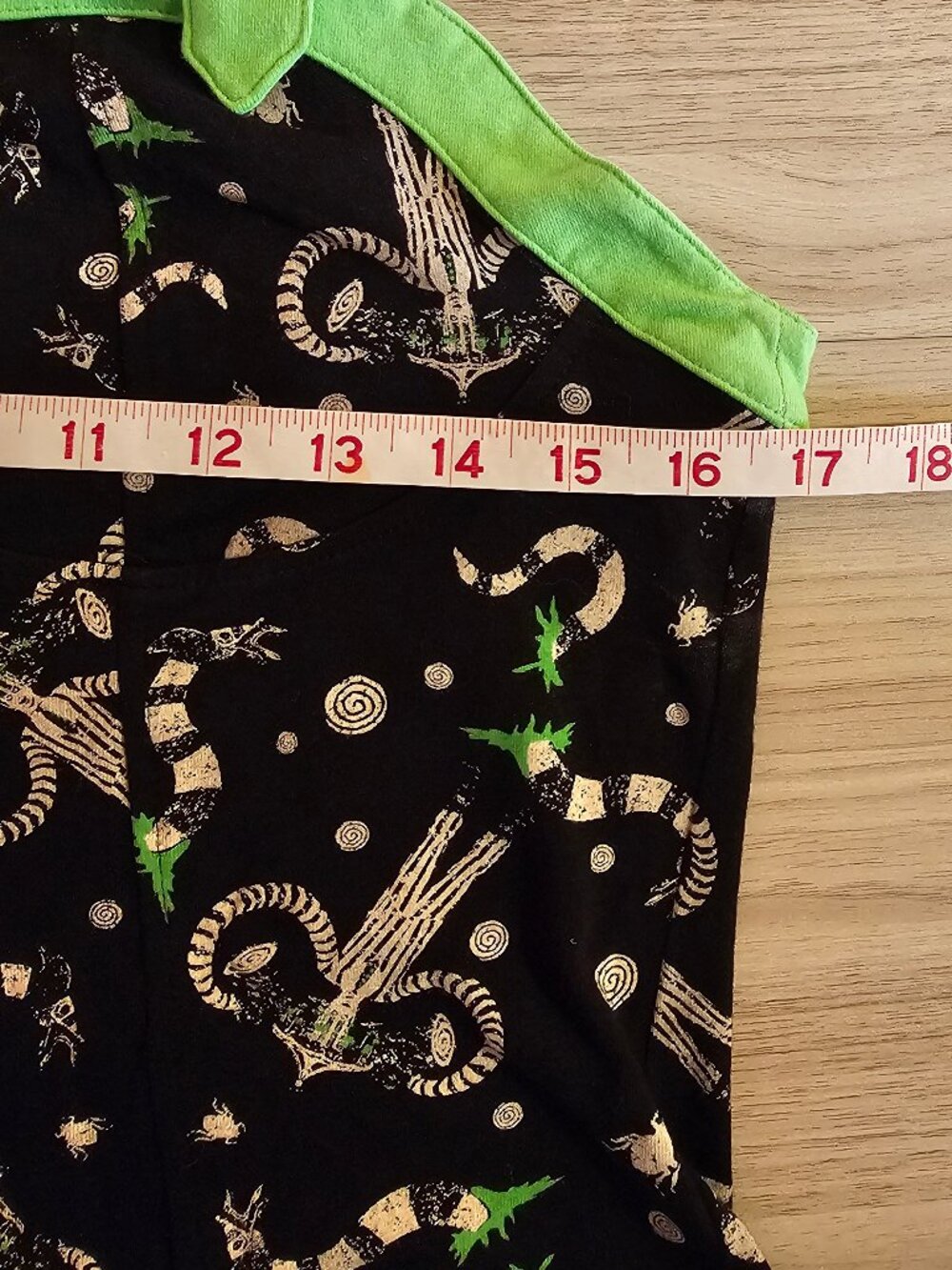 Hot Topic Beetlejuice Sandworm Corset Tank Top L - Picture 9 of 11